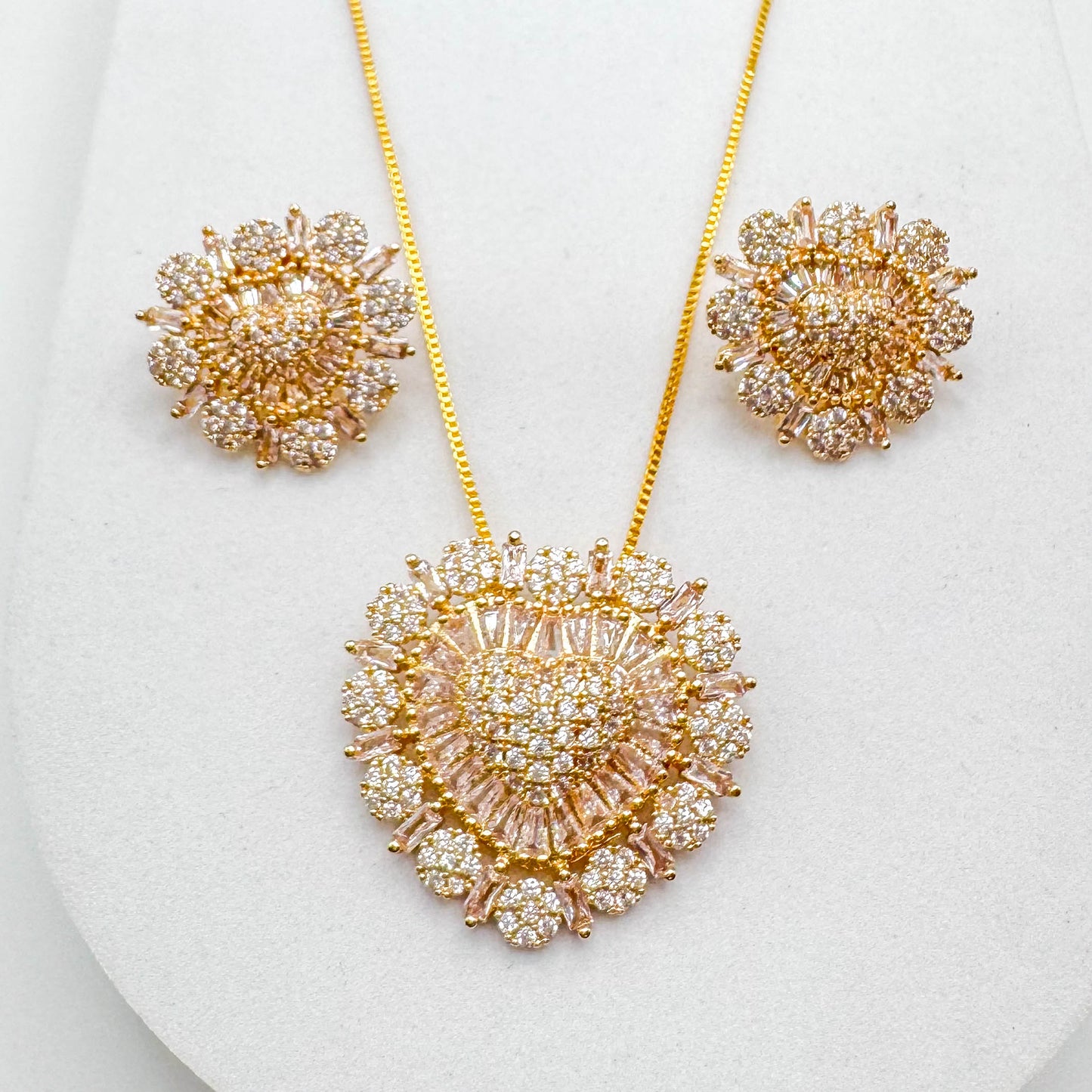 HEART SET | Double 18K Gold Plated