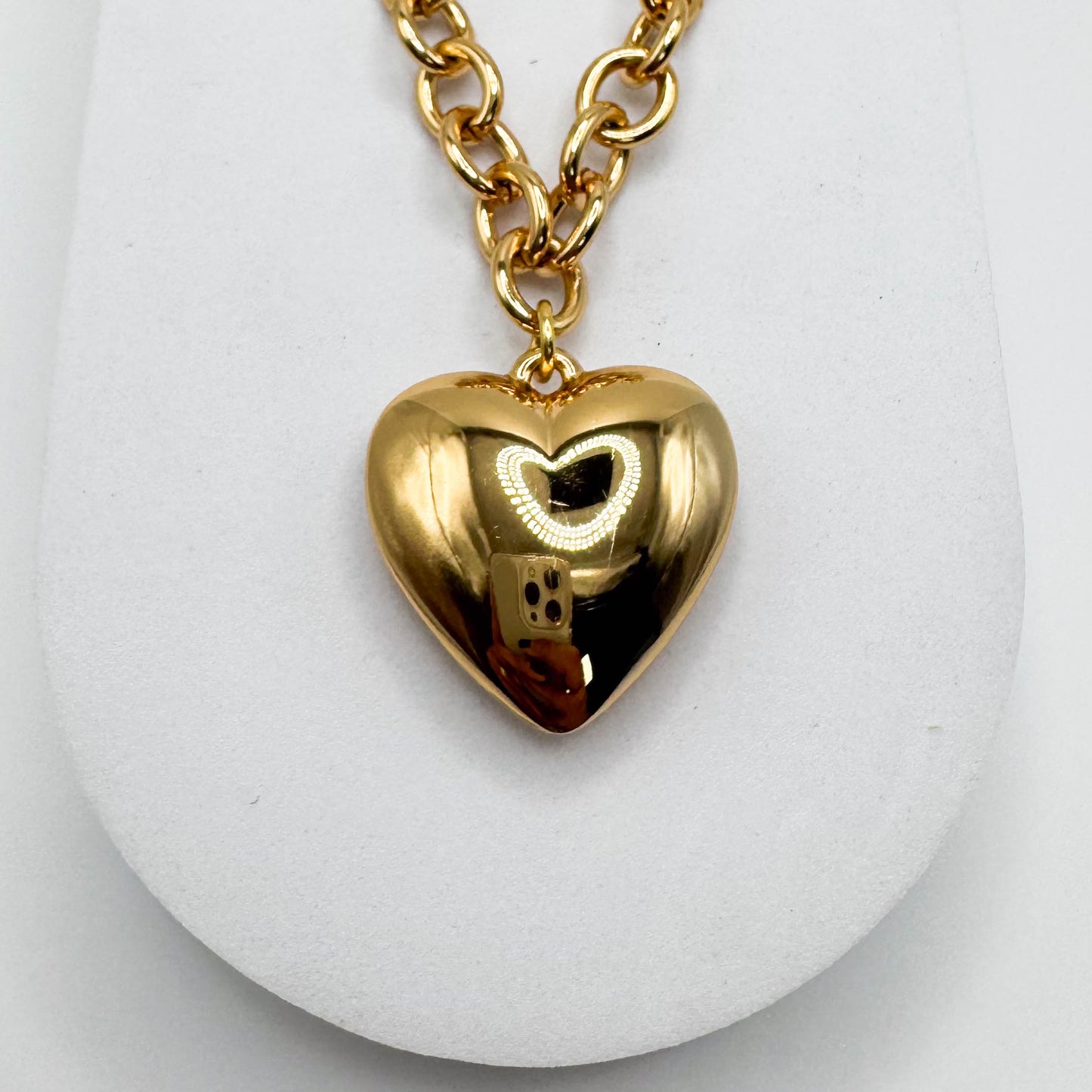 HEART NECKLACE | 18K Gold Plated