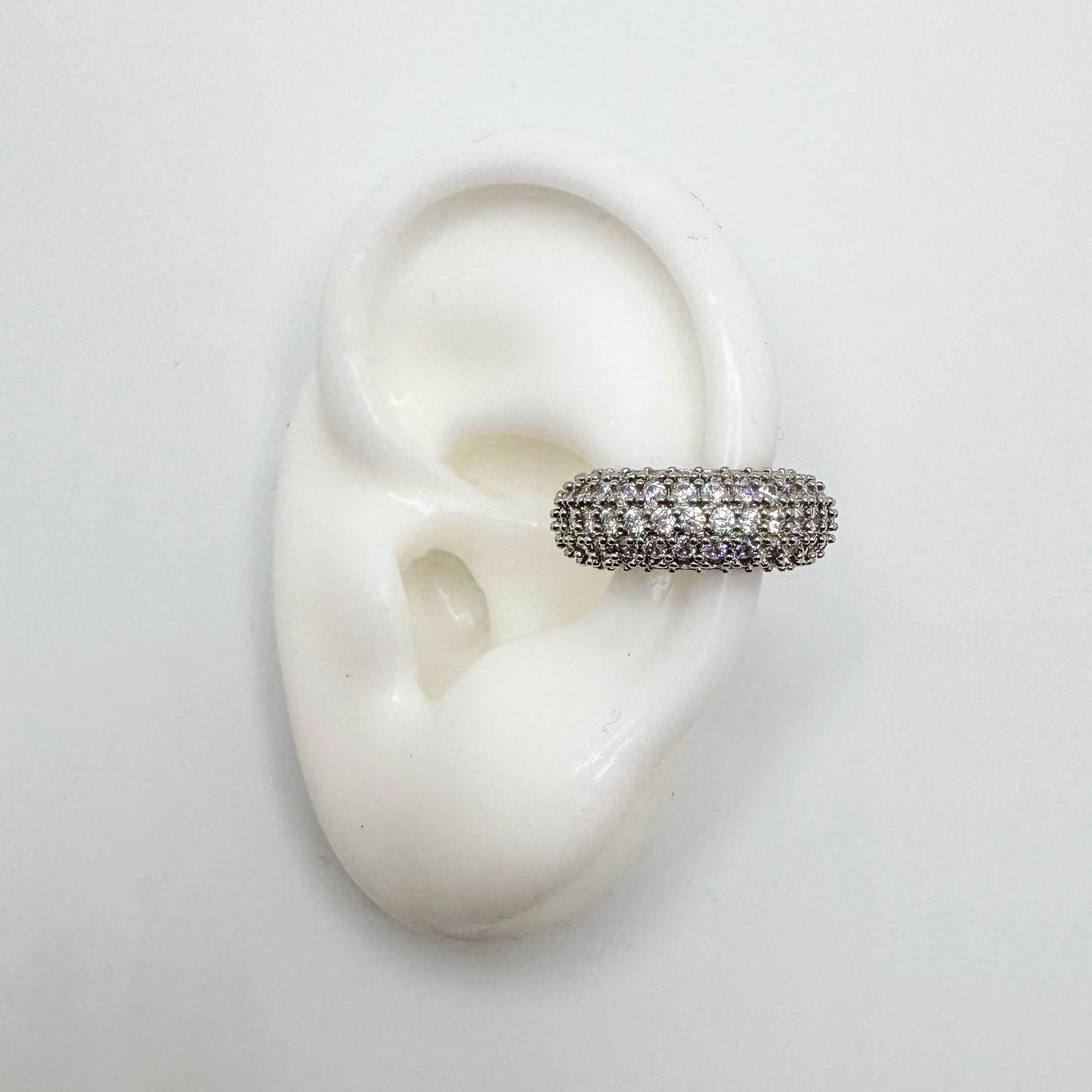 ADJUSTABLE PIERCING WITH PEARL AND MICRO ZIRCONIA