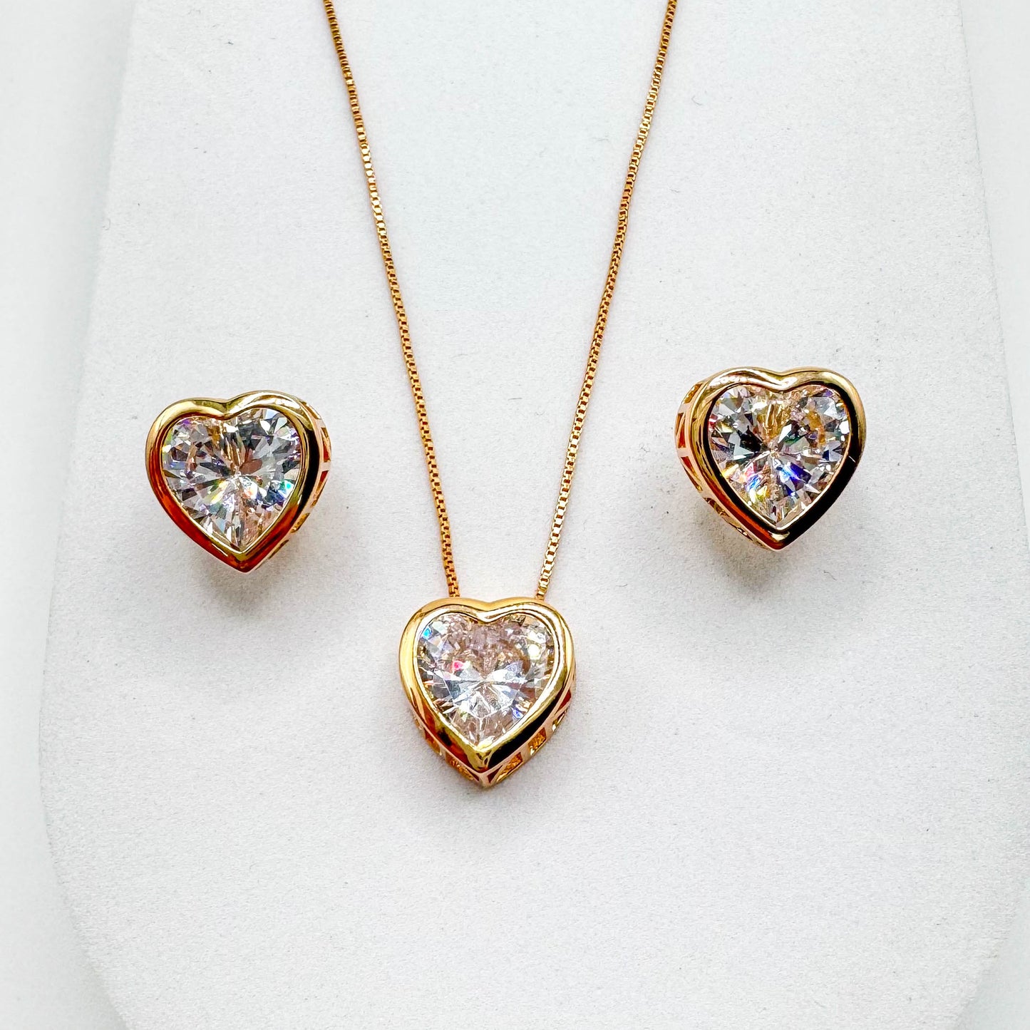 HEART SET | 18K Gold Plated