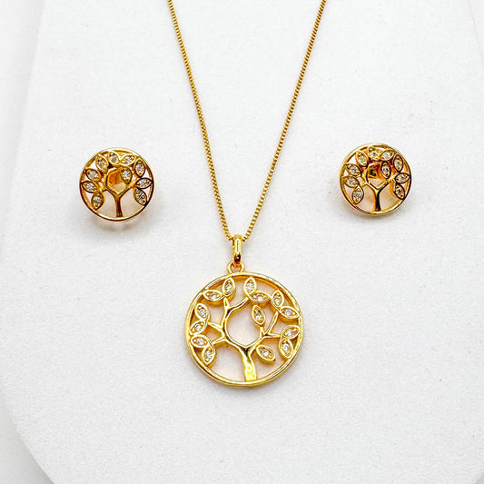 Tree of Life SET | 18K Gold Plated