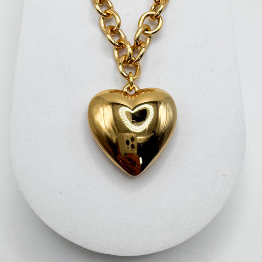 HEART NECKLACE | 18K Gold Plated