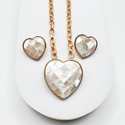 Heart set |  18K Gold Plated