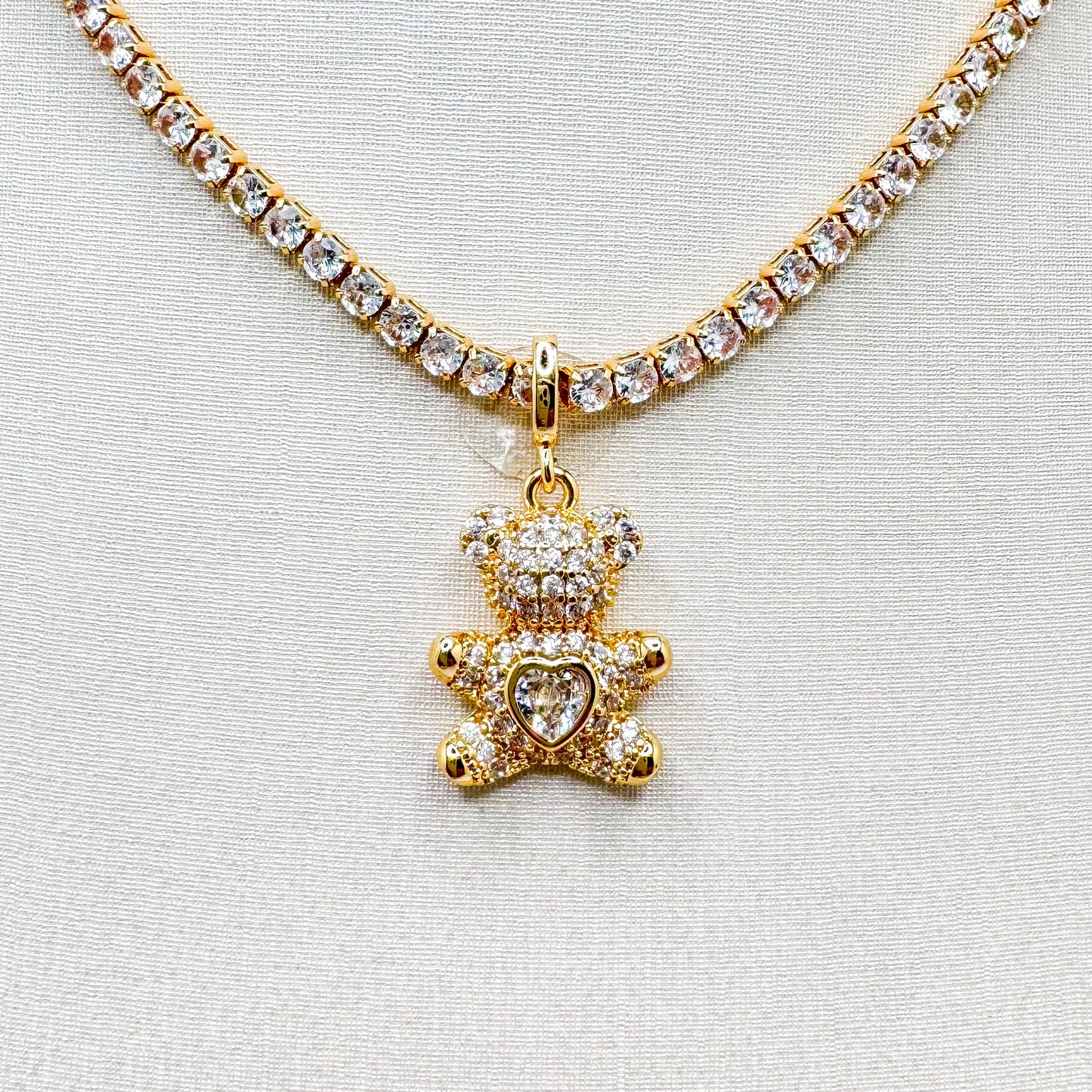 BEAR CHOKER | 18K GOLD PLATED