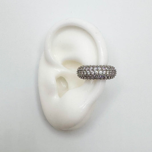ADJUSTABLE PIERCING WITH PEARL AND MICRO ZIRCONIA